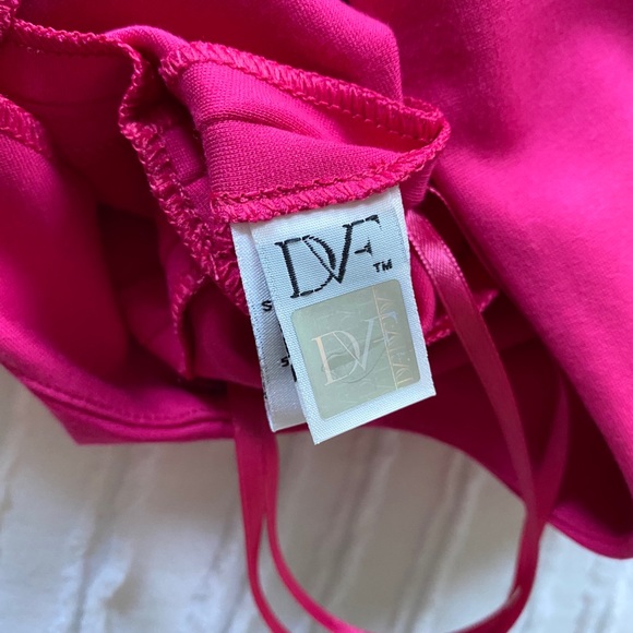 NWT Diane Von Furstenberg Carpreena Dress Pink - Picture 8 of 10